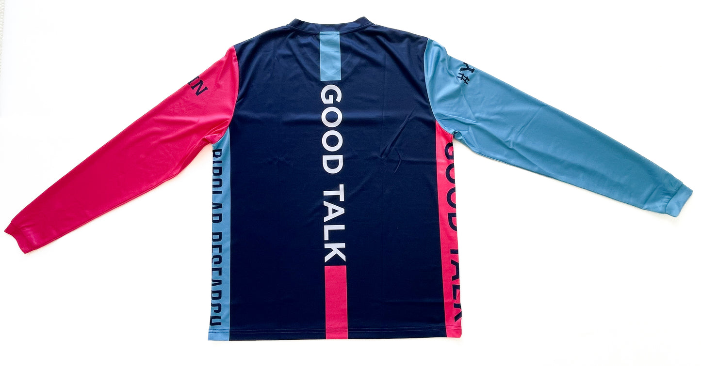 Good Talk Long Sleeve Mountain Bike Jersey - Unisex